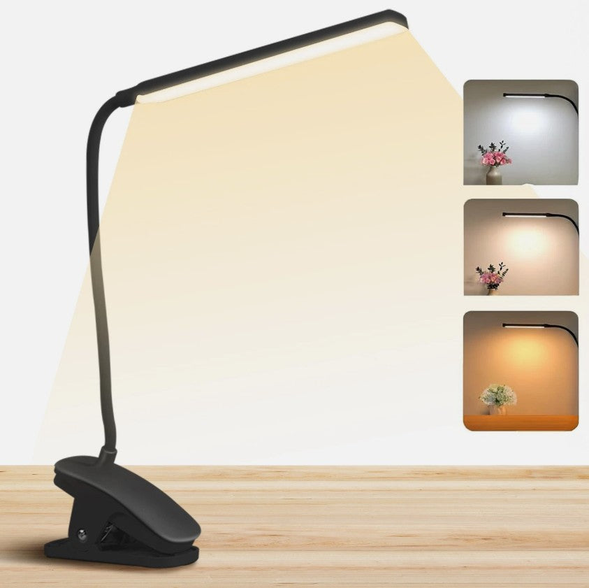 LED Clip Reading Lamp – Flexible USB Light