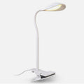 LED Clip Desk Lamp – Flexible Warm White Light