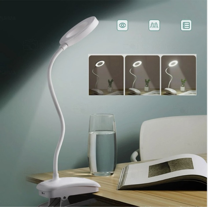 LED Clip Lamp – Rechargeable Reading Light