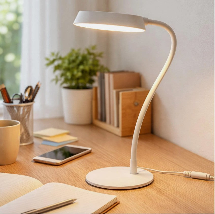 LED Desk Lamp – Touch Dimmable White